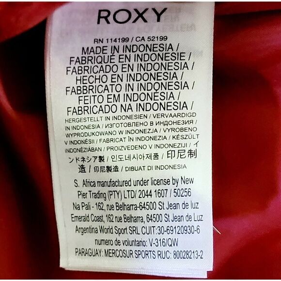 Roxy Out Of Focus Cropped Hooded Puffer Jacket - Picture 8 of 9